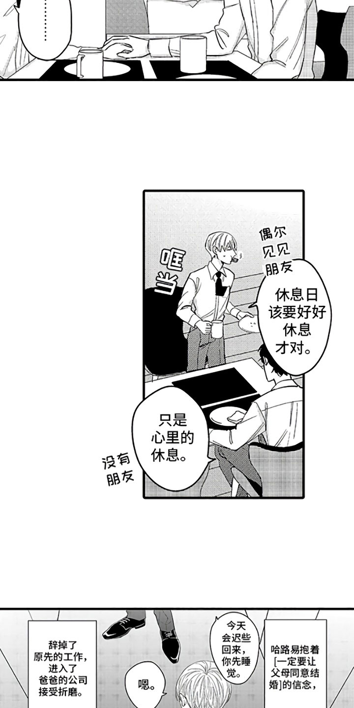 婚姻协奏曲漫画,第1章：恋人与家庭1图