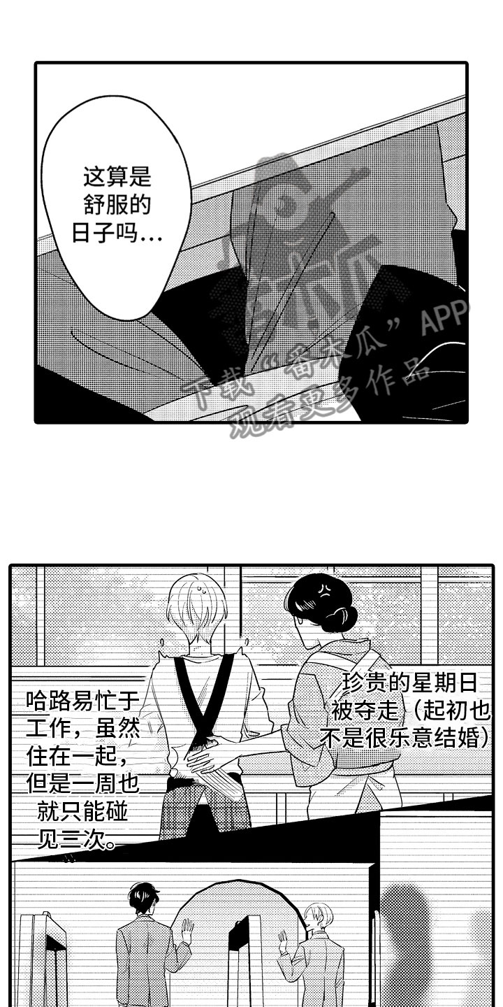 婚姻协奏曲漫画,第5章：久违的重逢1图