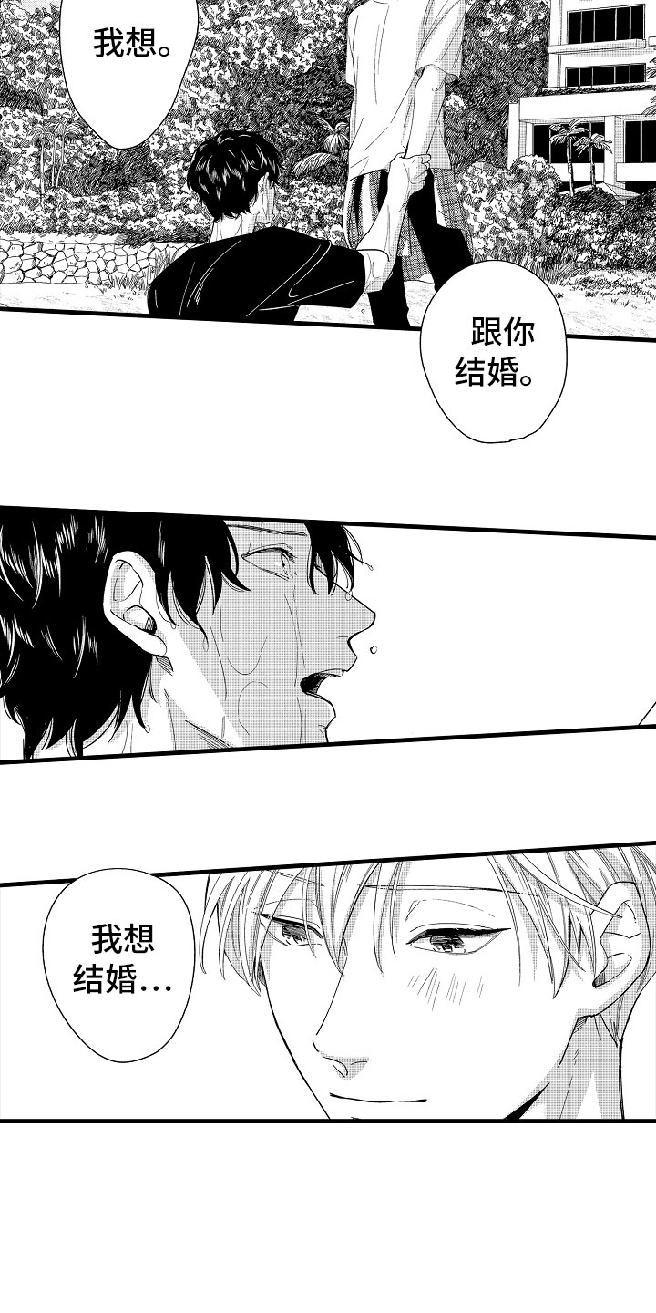 婚姻协奏曲漫画,第21章：无法冷静1图