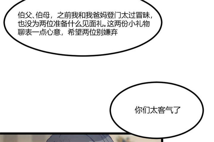 贺少的闪婚暖妻第三季全集漫画,第38章：见父母4图