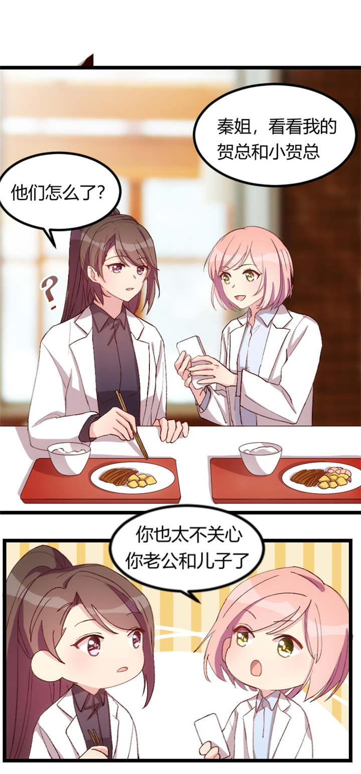 贺少的闪婚暖妻人物介绍漫画,第64章：谢谢妈咪1图