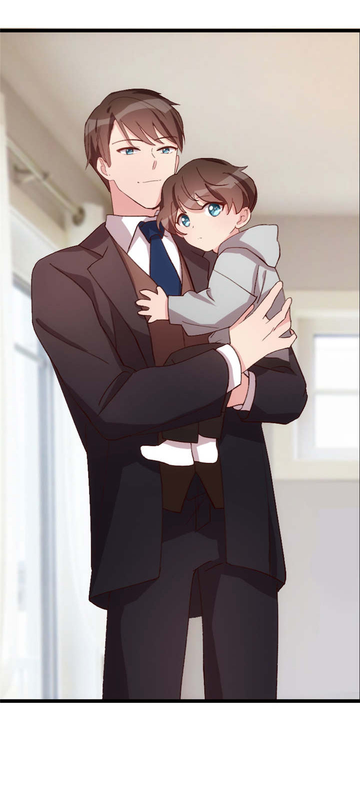 贺少的闪婚暖妻第五季首映网漫画,第63章：迷你版贺乔宴2图