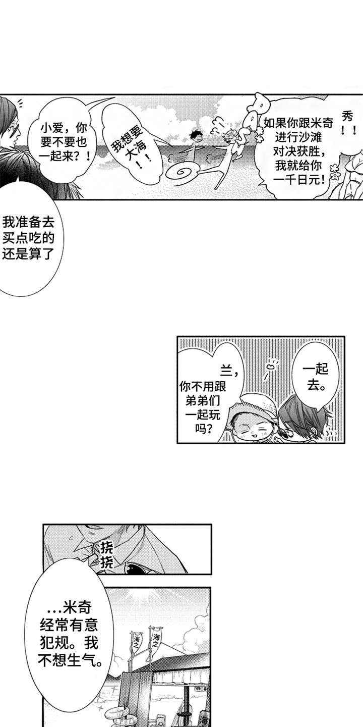 三兄弟情义漫画,第7章：隐瞒内心2图