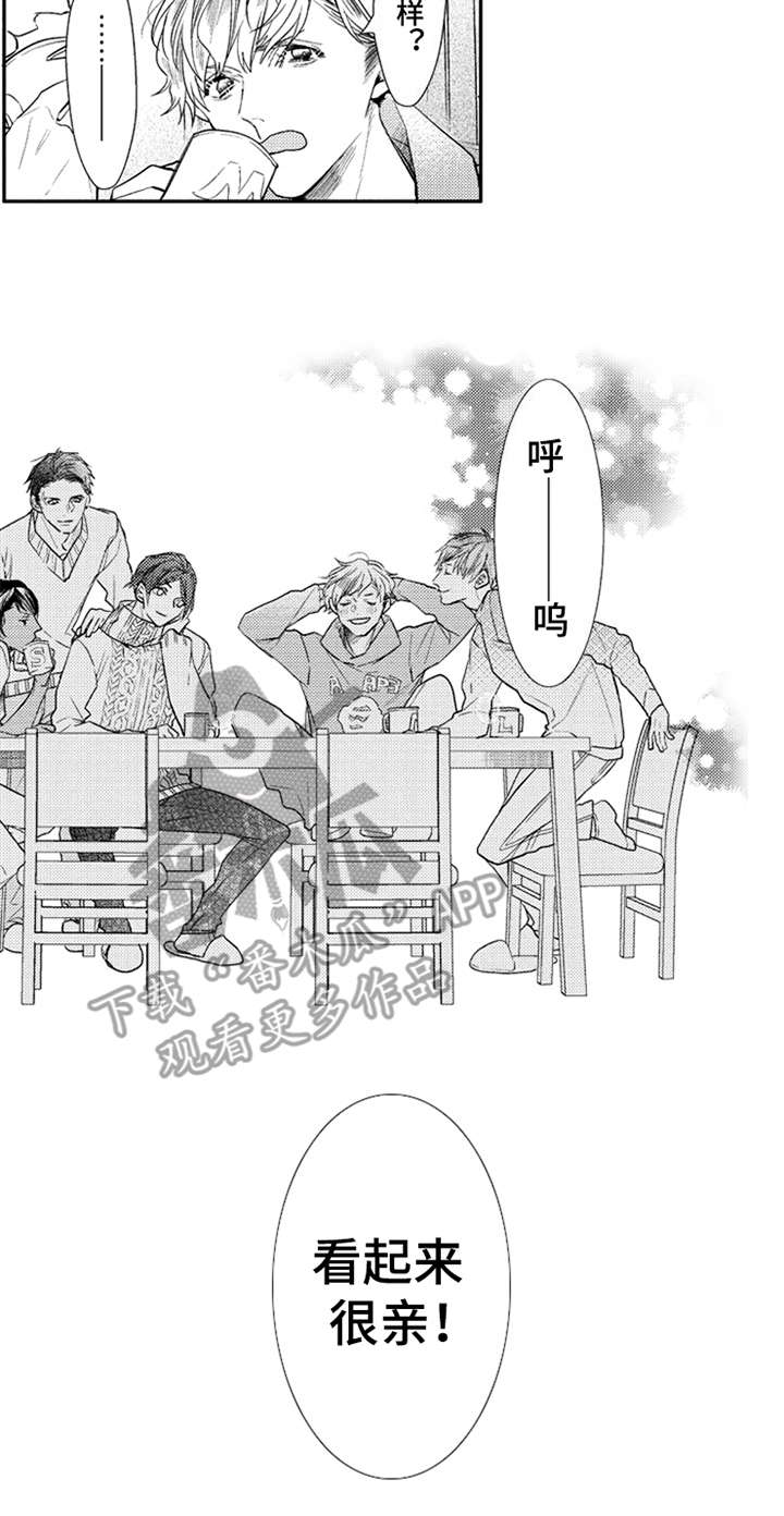 三兄弟情义漫画,第18章：亲近3图