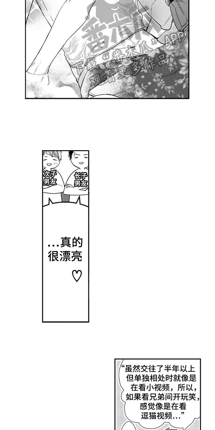 三兄弟情义漫画,第20章：很可爱1图