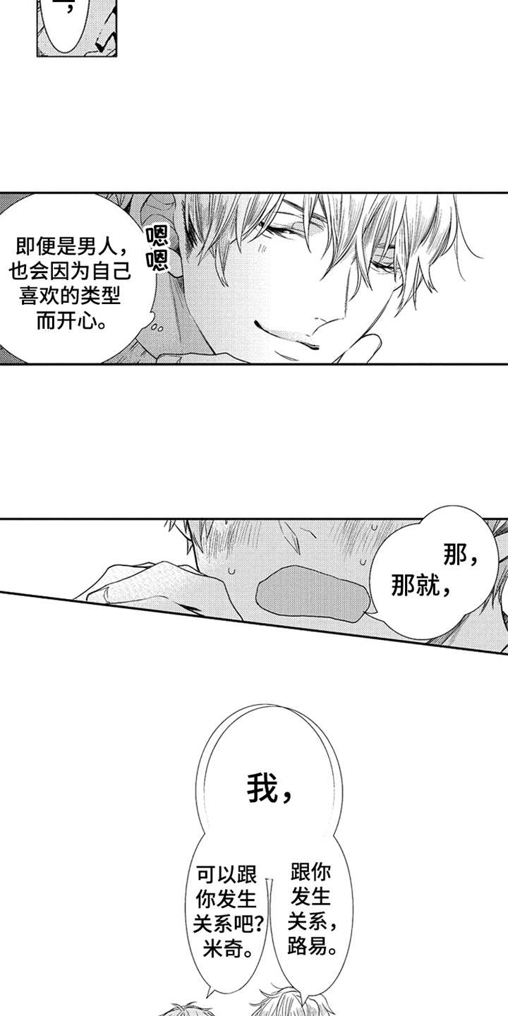 三兄弟情义漫画,第14章：表明心意2图