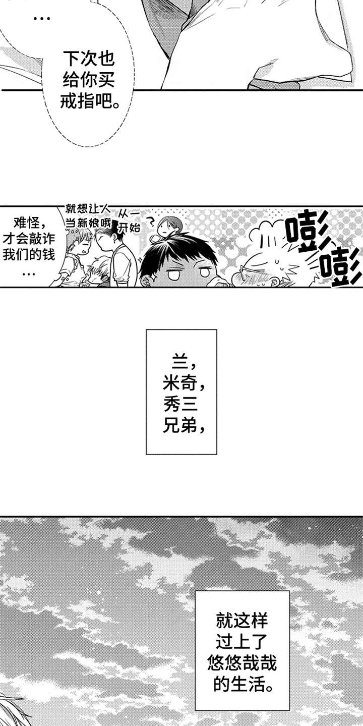 三兄弟情义漫画,第26章：优哉游哉1图