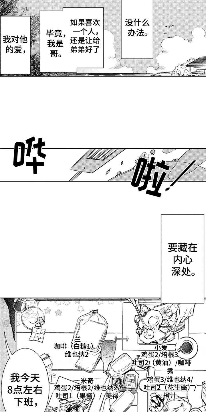 三兄弟情义漫画,第1章：三兄弟4图