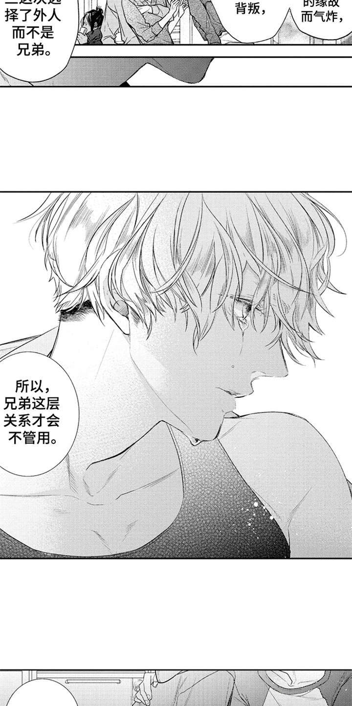 三兄弟情义漫画,第13章：圆滑5图