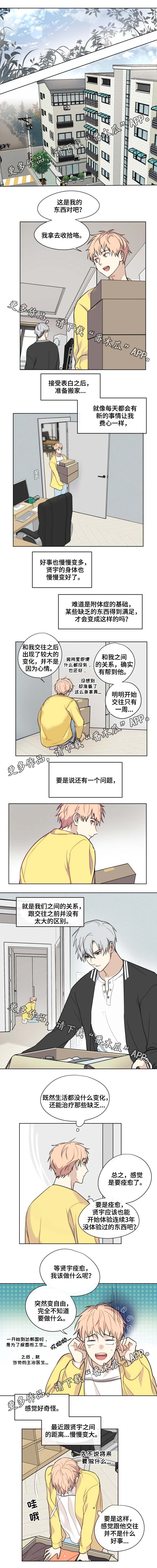 我的解药漫画,第35章：适应1图