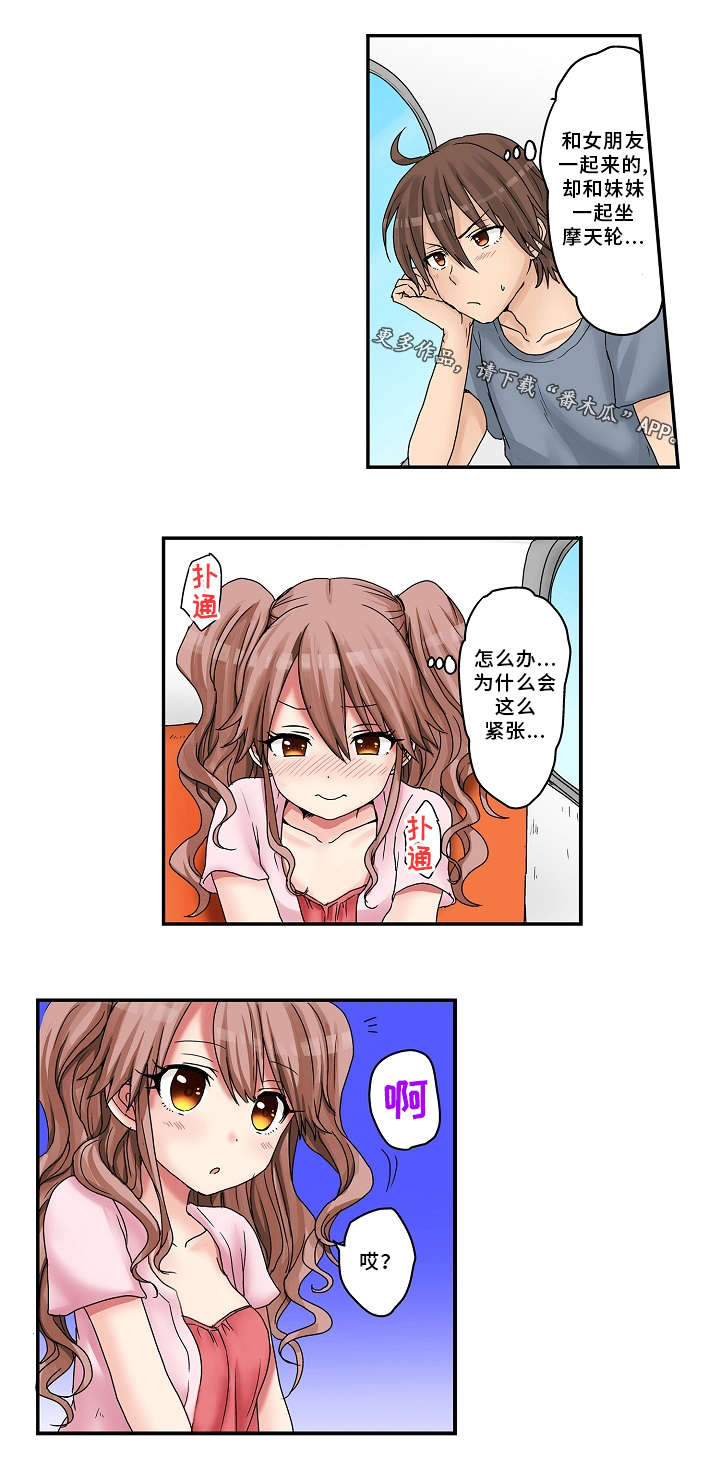 逾越界线漫画,第19章：摩天轮1图