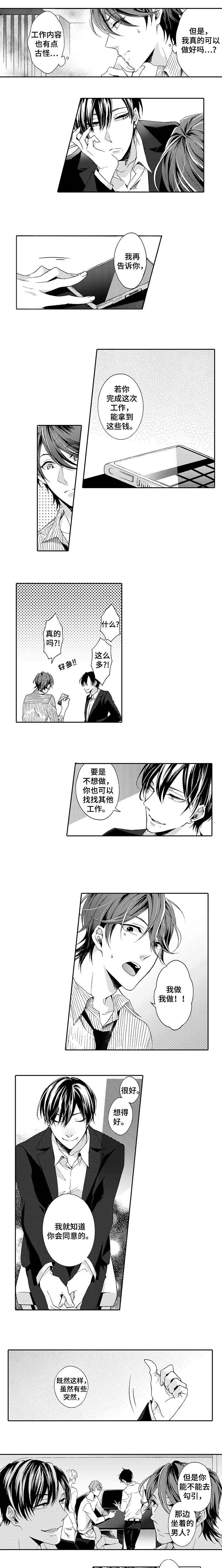 分手代理专家漫画,第2章：工作1图