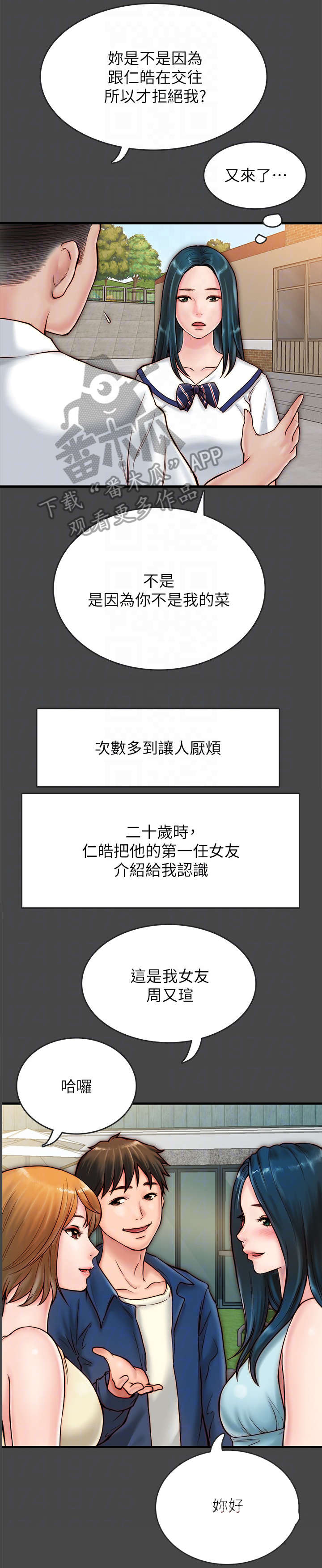 同居挚友漫画,第13章：曾经3图