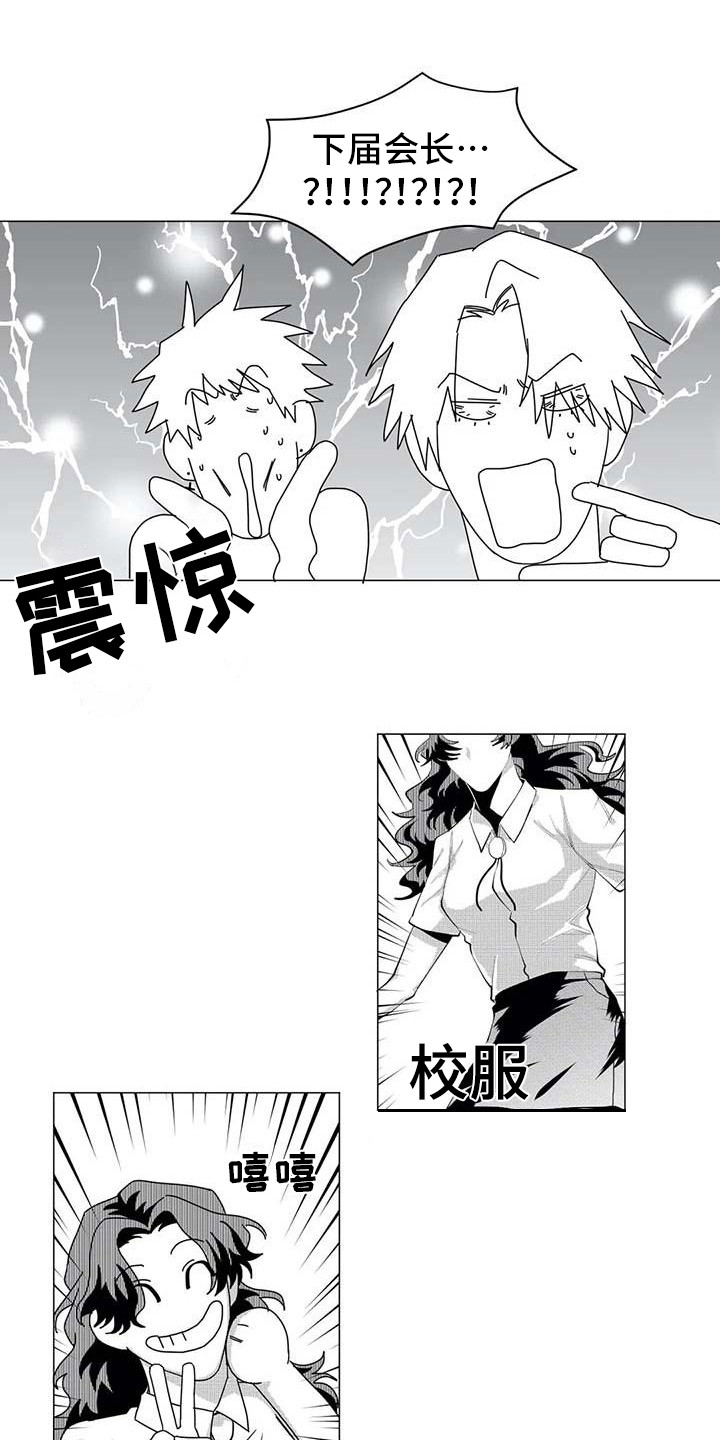 导演你在哪漫画,第28章：下届会长2图