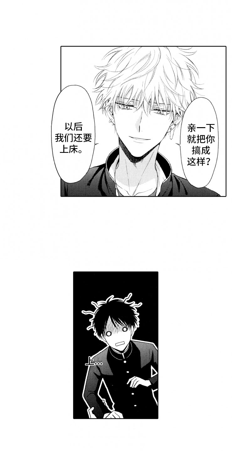 校霸不好惹双男主漫画免费阅读漫画,第2章：恶人2图