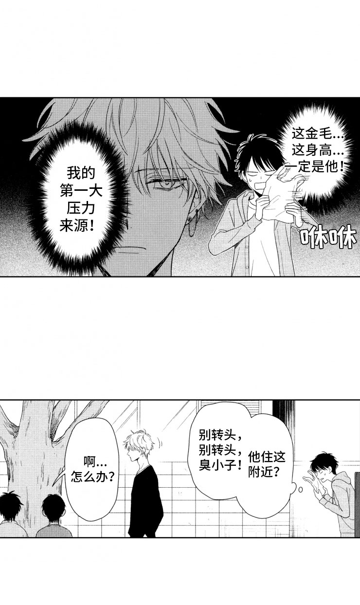 校霸的秘密漫画,第8章：上树5图