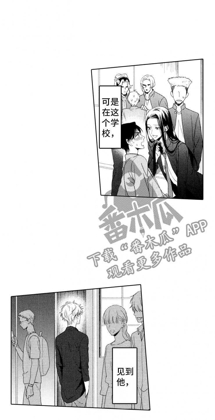 校霸不好惹漫画,第18章：解决1图