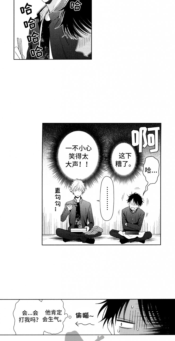 校霸不好惹漫画,第13章：便当1图