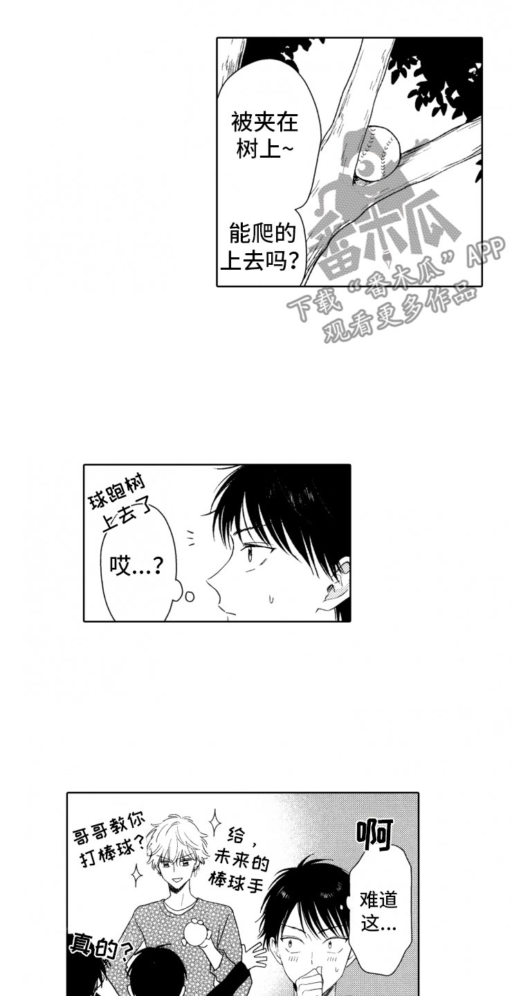 校霸的秘密漫画,第8章：上树1图