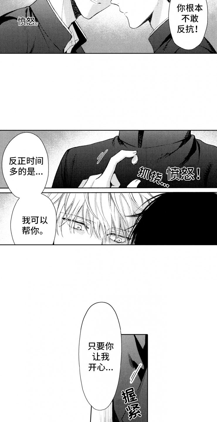 校霸不好惹漫画,第3章：反抗1图