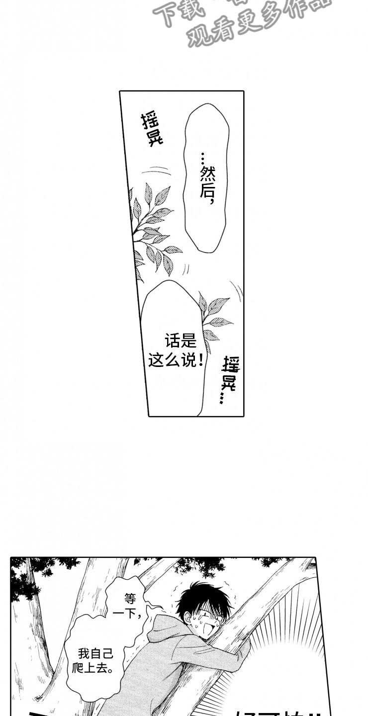 校霸的秘密漫画,第8章：上树4图