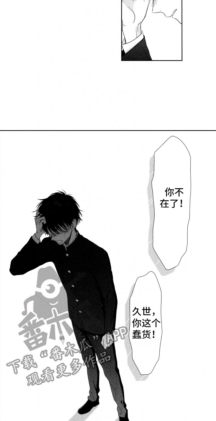校霸不好惹漫画,第14章：蠢货1图