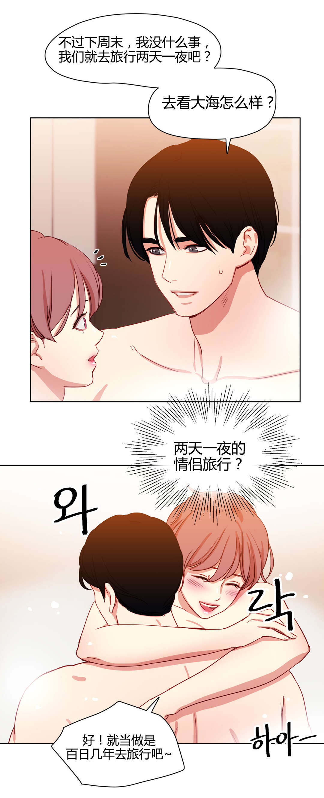 300天后漫画,第50章：畅想2图