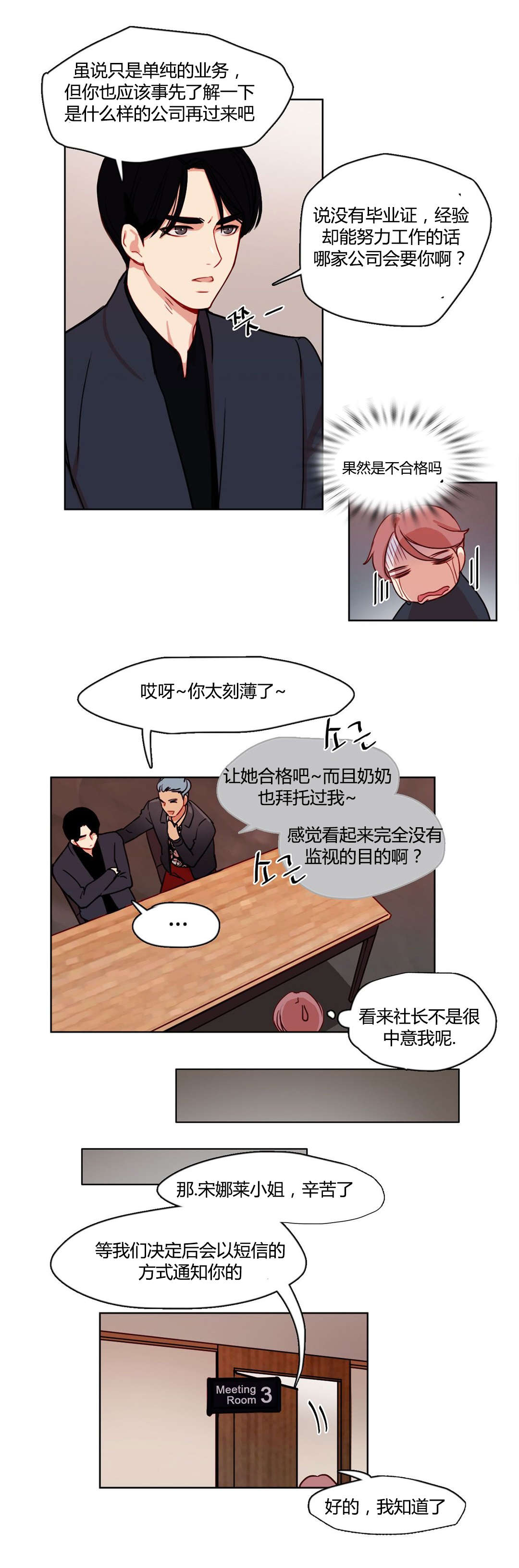 300天后漫画,第11章：神秘的微笑5图