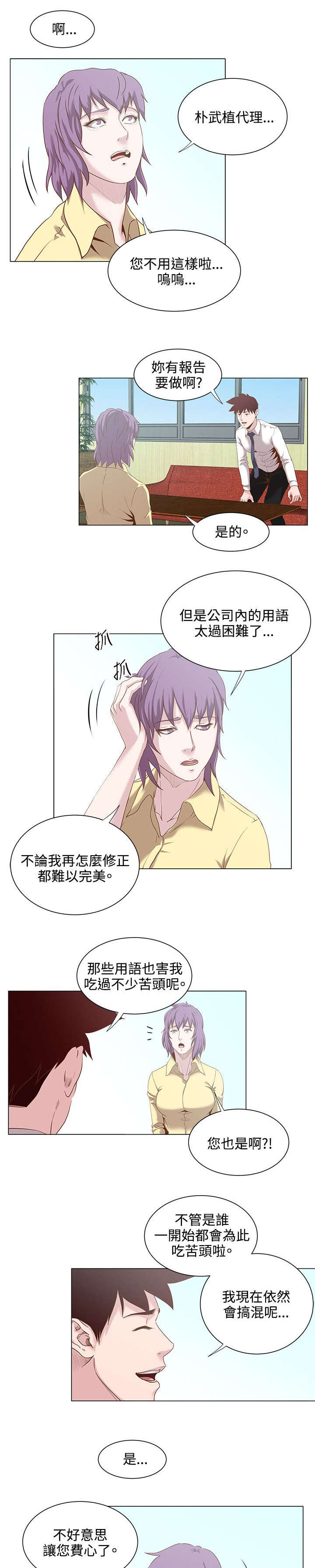 强职漫画,第20章：偶遇5图