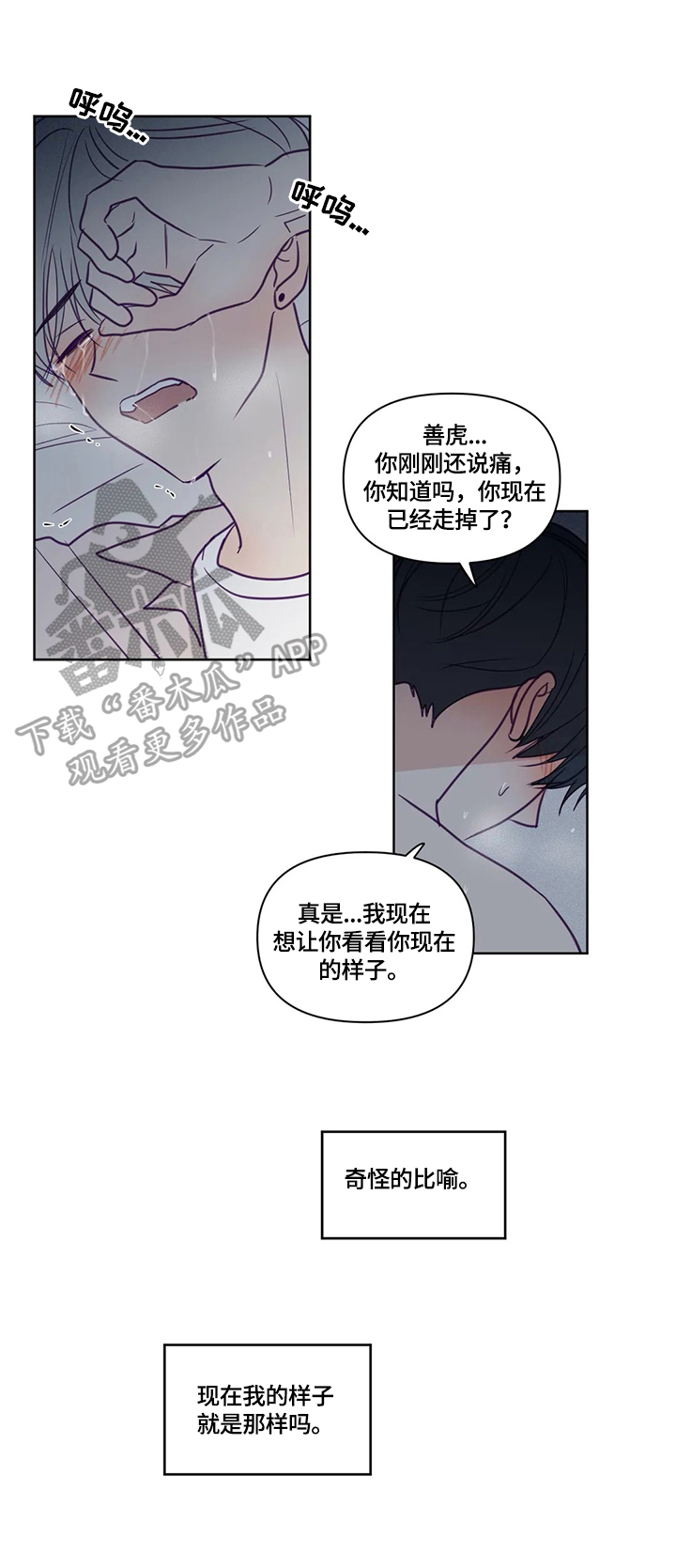 秘密照片漫画,第93章：奇怪的比喻2图