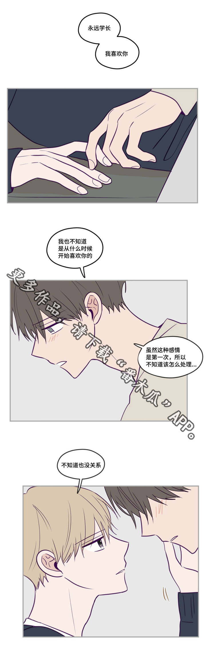 秘密照片漫画,第34章：我喜欢你5图