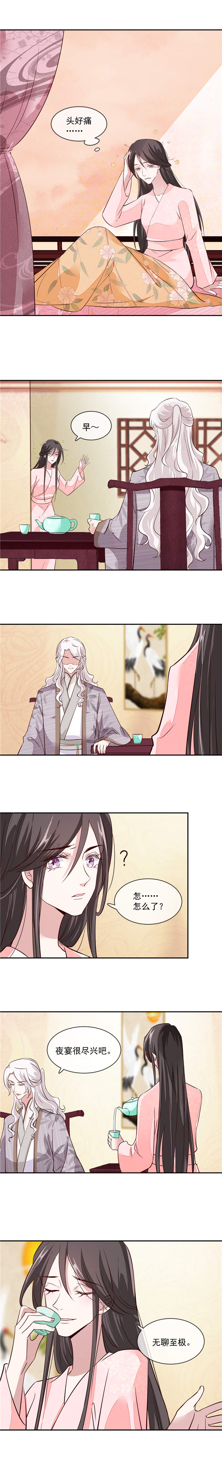 将军的小宠医漫画,第44章：昨晚发生了什么5图