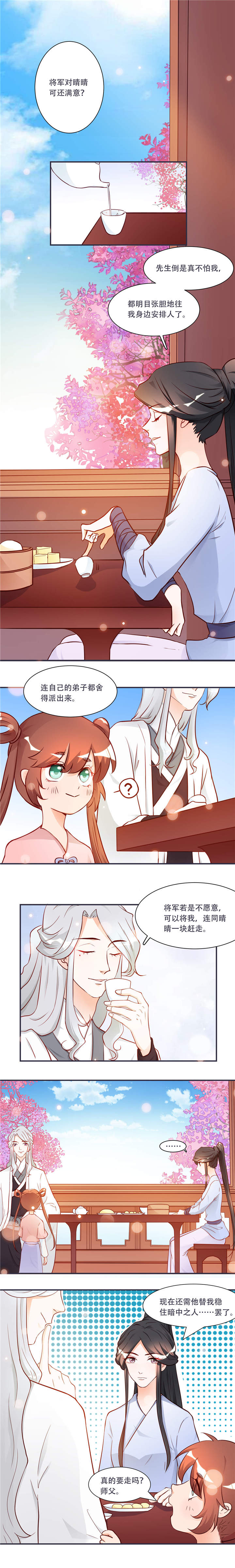 将军的小宠医漫画,第6章：来见你罢了2图