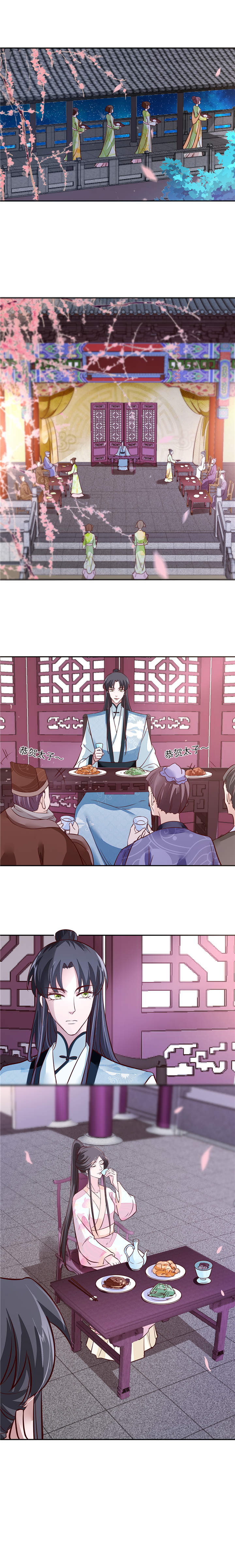 将军的小宠医漫画,第42章：太子哥哥生辰快乐1图