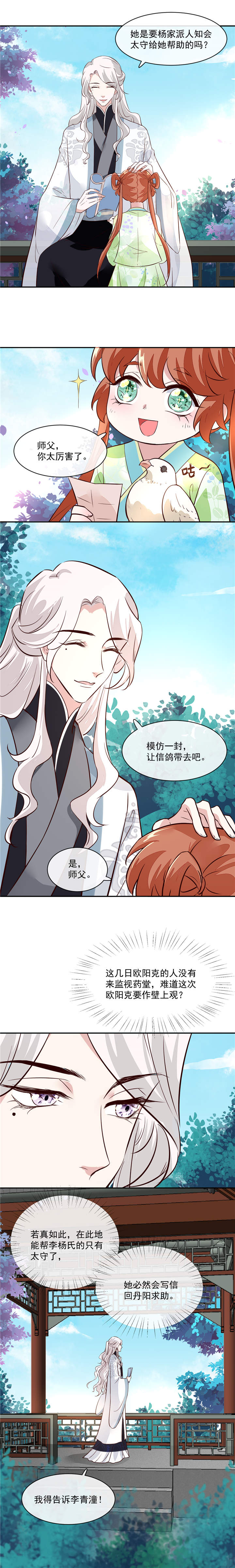 将军的小宠医漫画,第51章：你们都是我的棋子1图