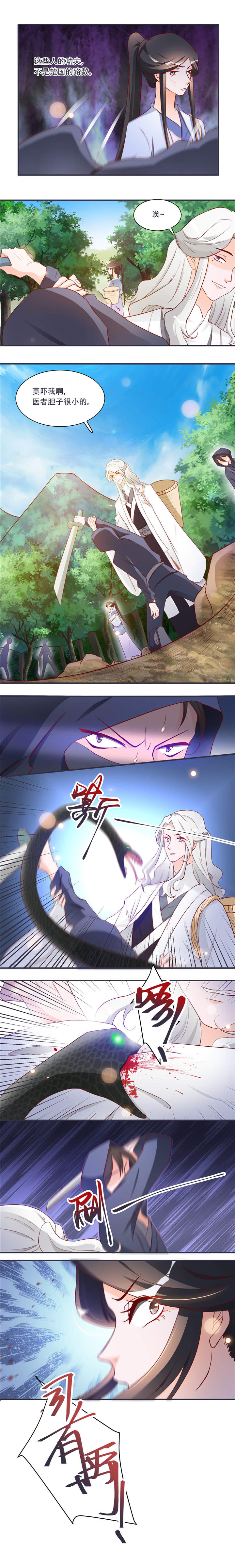 将军的小宠医漫画,第7章：拿命来1图