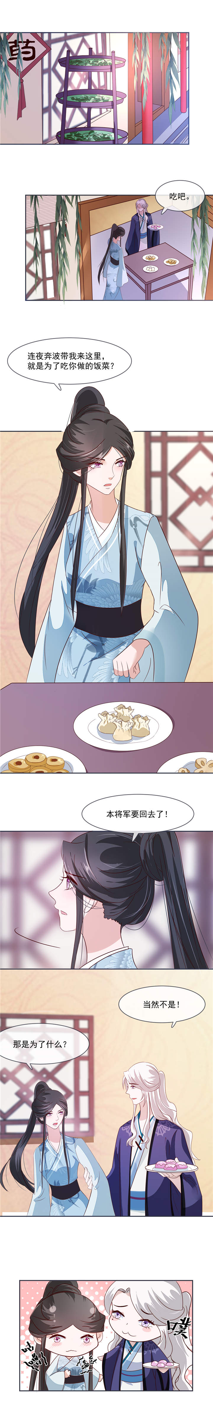 将军的小宠医漫画,第30章：在做那件事之前5图