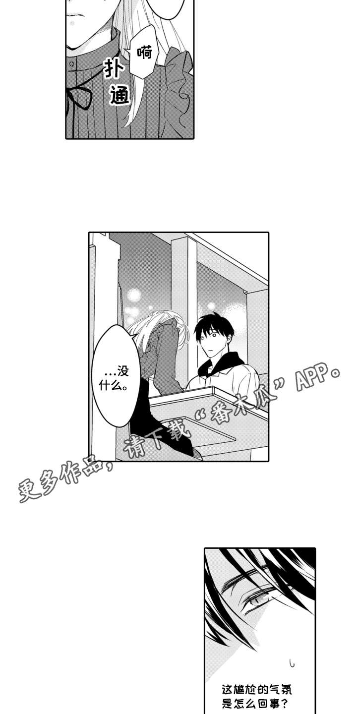 伪装伴侣漫画,第21章：有点奇怪3图