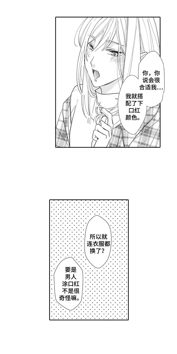 伪装伴侣漫画,第6章：女装4图
