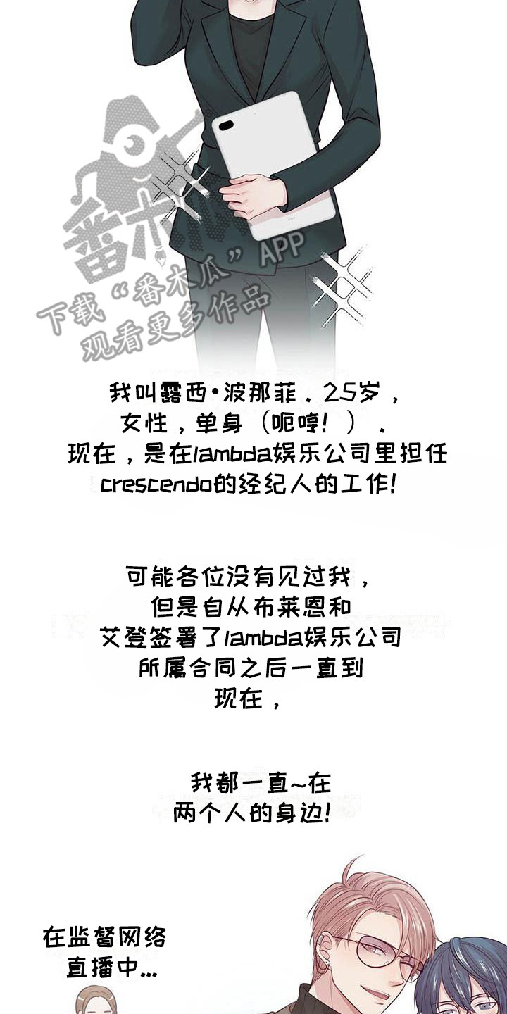 新晋爱豆什么意思漫画,第18章：很喜欢2图