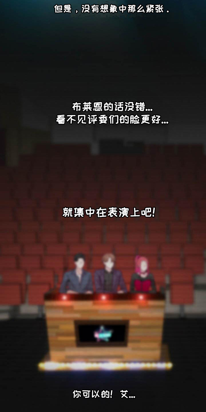 爱豆新星漫画,第5章：表演前夕1图