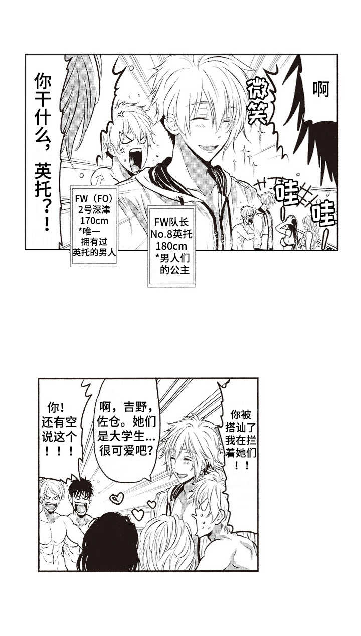 橄榄球团宠漫画,第5章：沙滩拉练5图