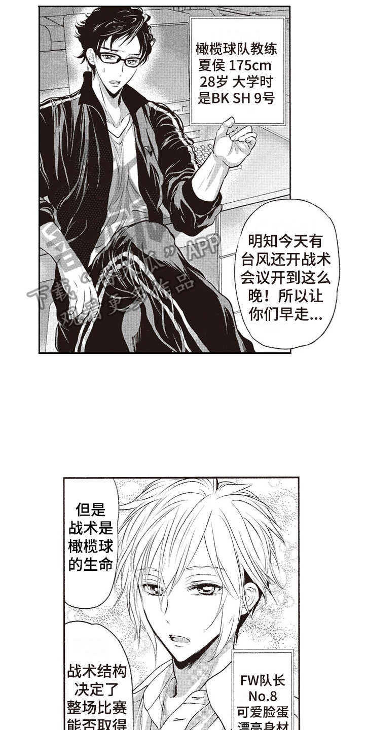 橄榄球团宠漫画,第10章：没有危机感2图