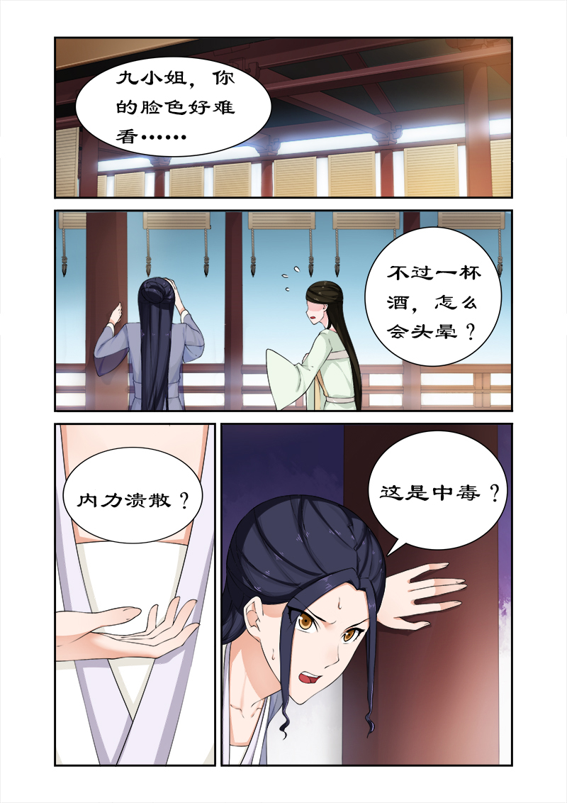 拒绝暴君专宠：凶猛王妃漫画,第72章：中毒1图