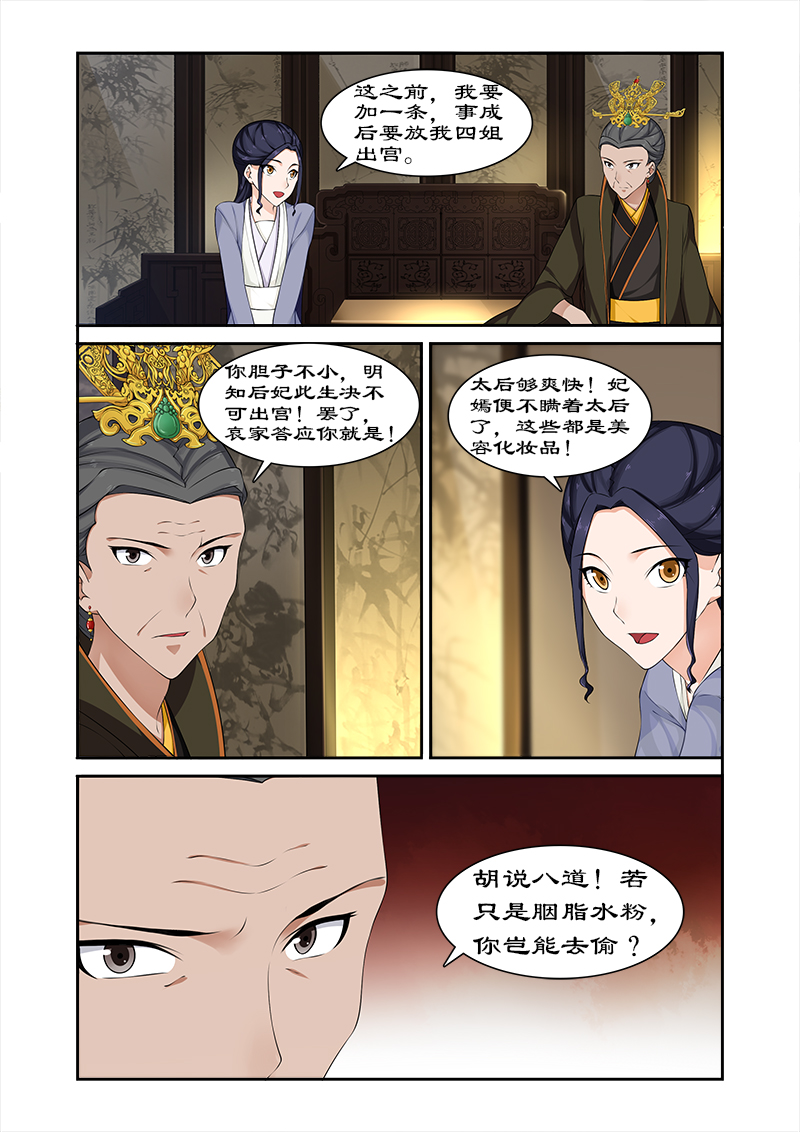 拒绝暴君专宠：凶猛王妃漫画,第70章：与太后做交易1图