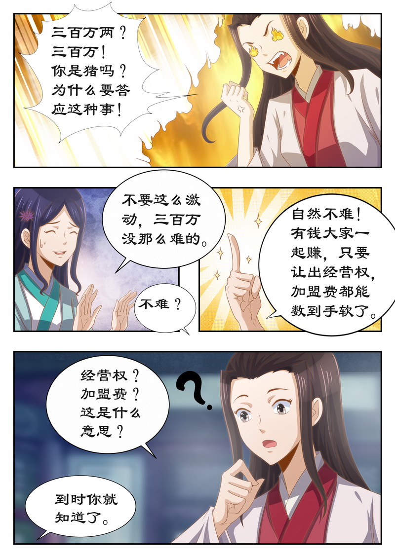 拒绝暴君专宠：凶猛王妃漫画,第117章：有钱一起赚！2图