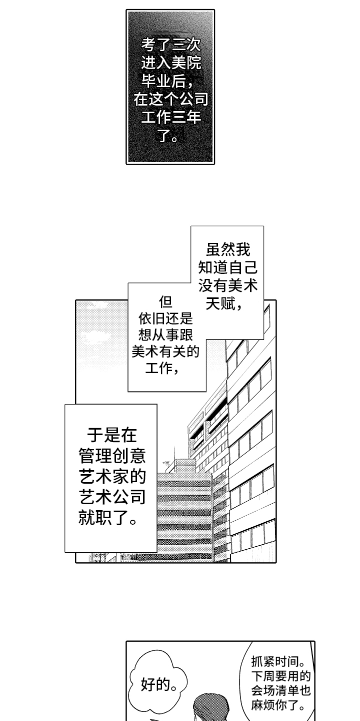 我和蒙娜丽莎漫画,第1章：工作1图