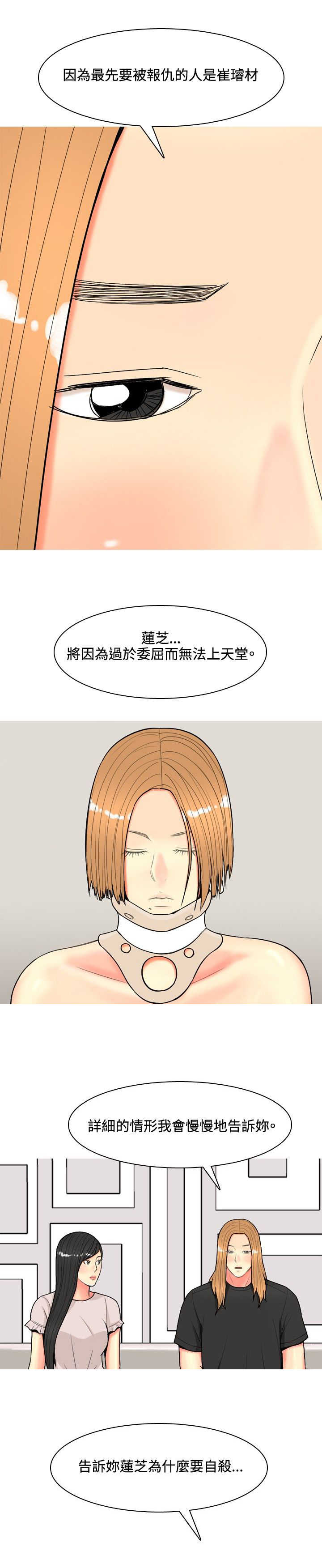 茶室女漫画,第54章：报复自己2图