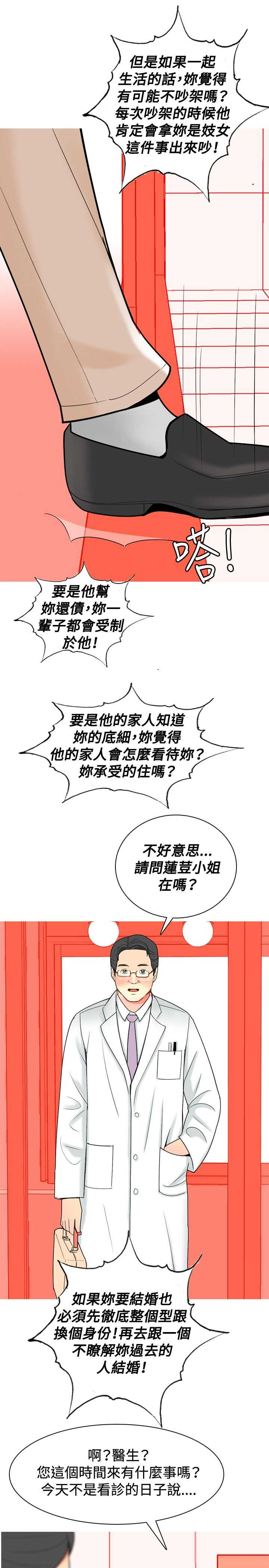 茶室女漫画,第24章：古怪的医生5图