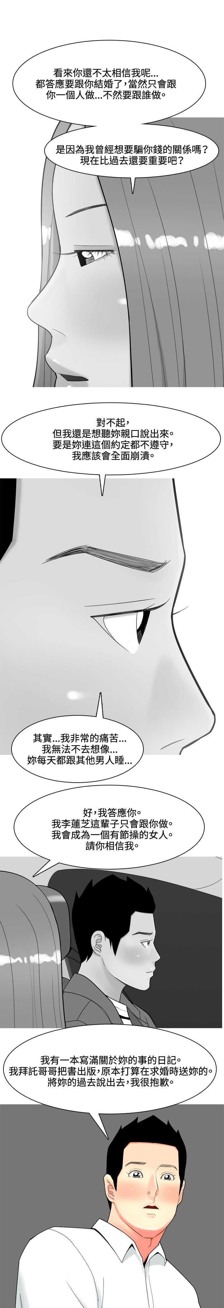 茶室女漫画,第47章：信任崩塌4图